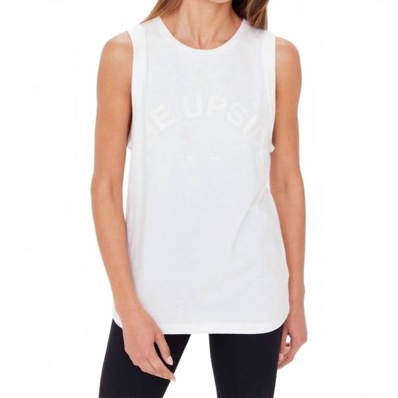NEW THE UPSIDE jeet tank top in white - Picture 1 of 5